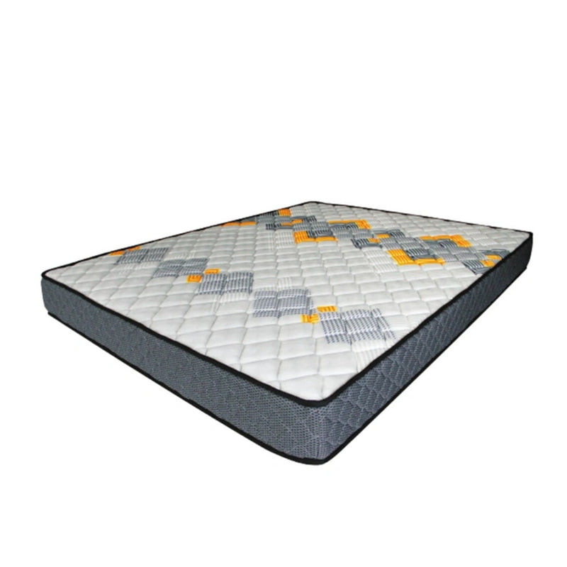 Mattress with geometric pattern on a white background