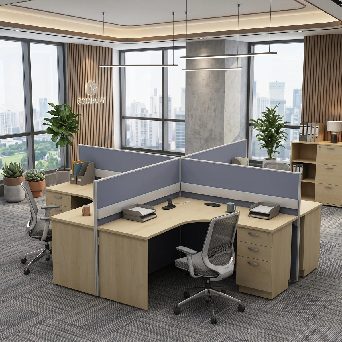 Classic 30-PDL-4 Office Workstation