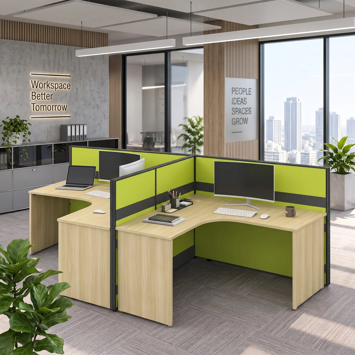 Classic 60-PL-2 Office Workstation