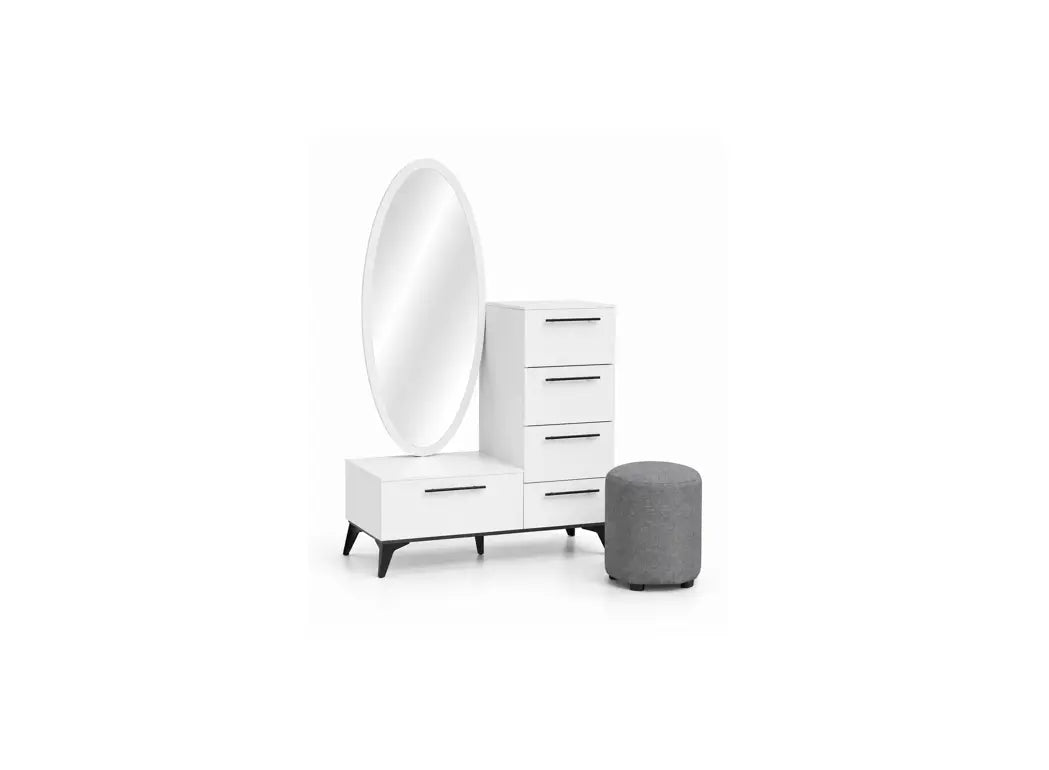 Diva Dressing Table White - TD Furniture