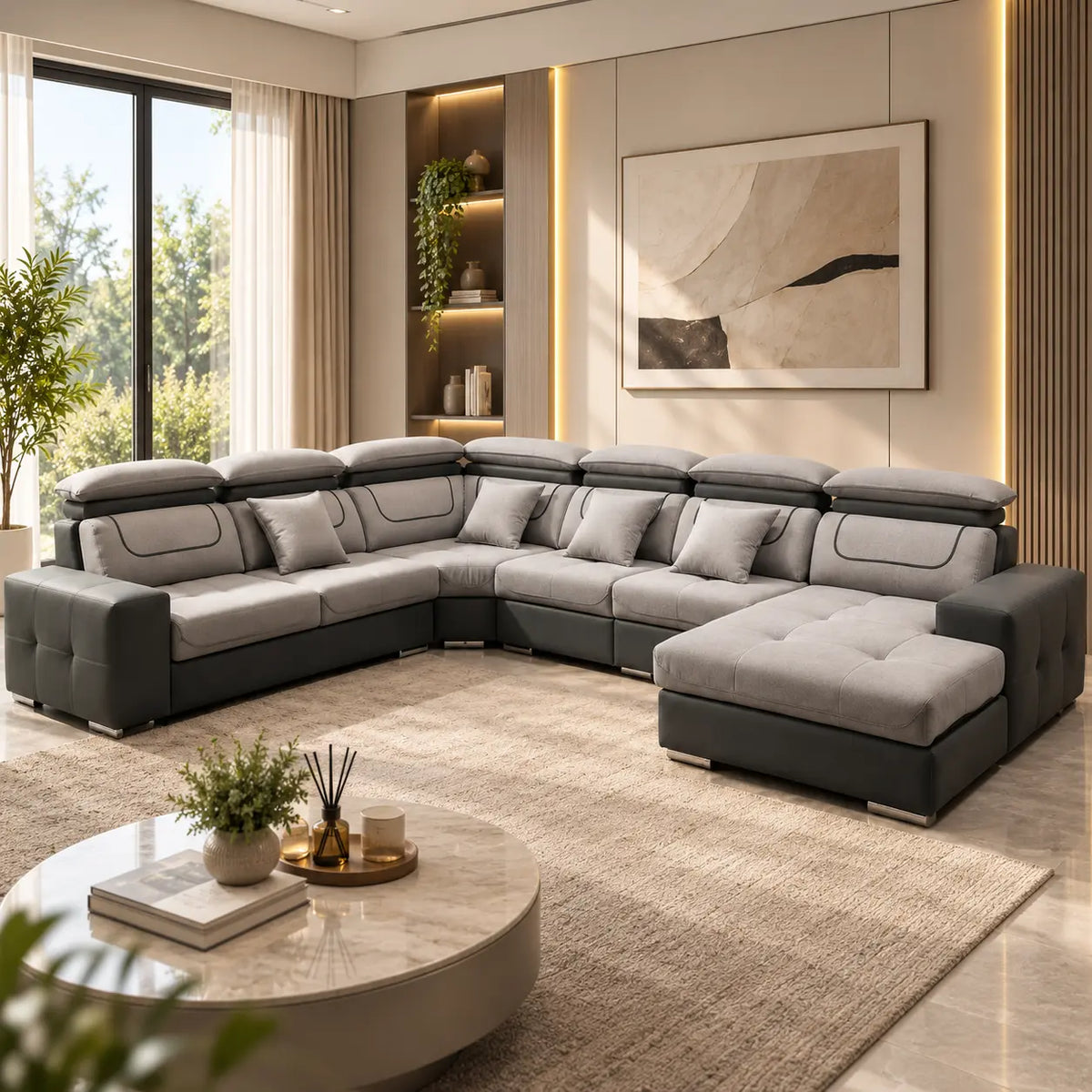 Elaris Grand Corner Sofa