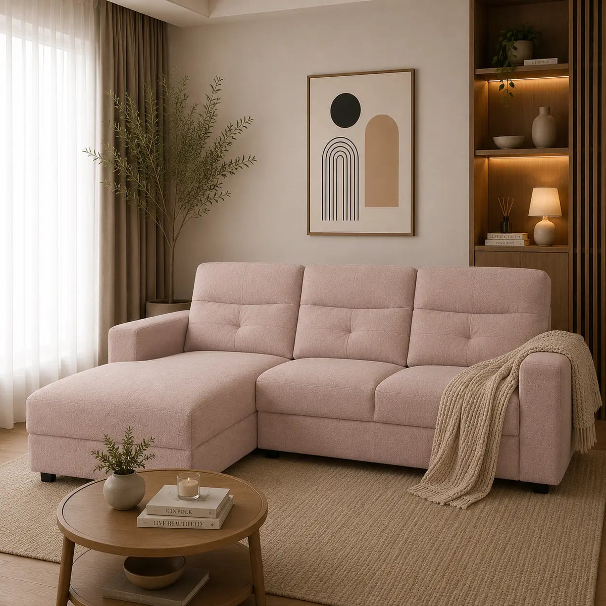Galen Artisan L-Shape Sofa