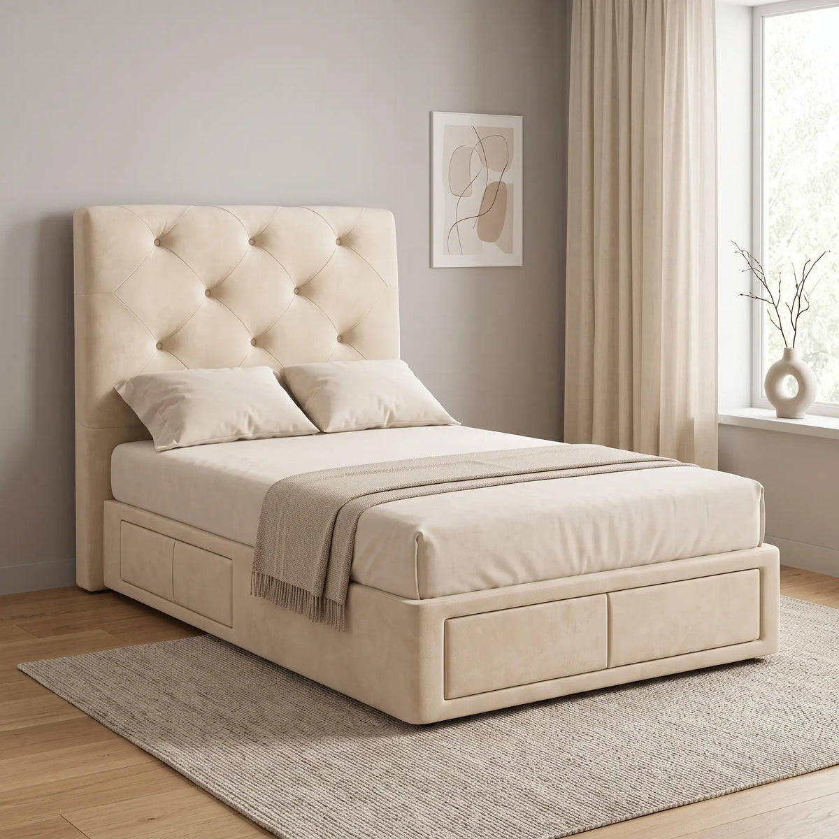 Hawaii Single Bed Frame Divan