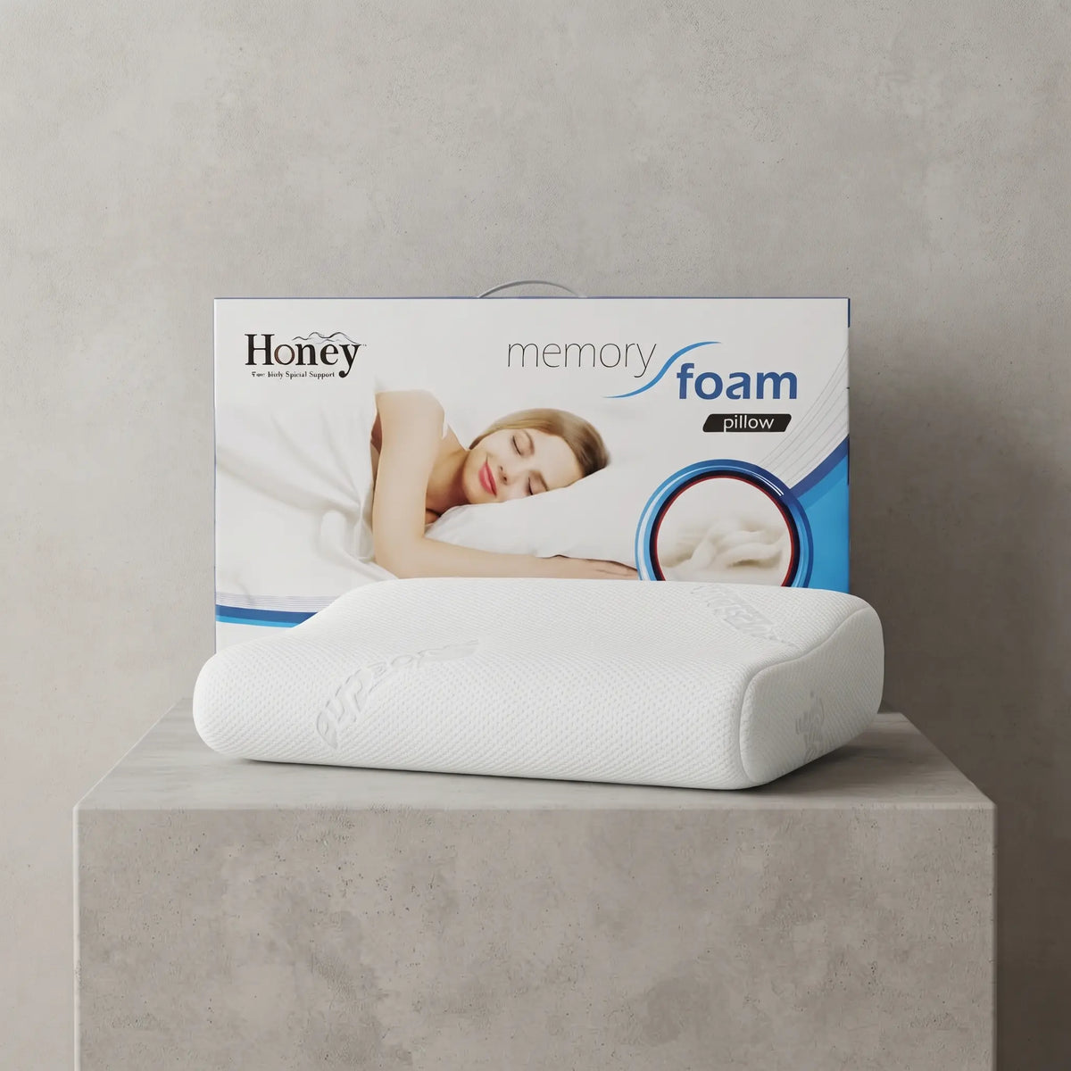 Honey Contour Pillow