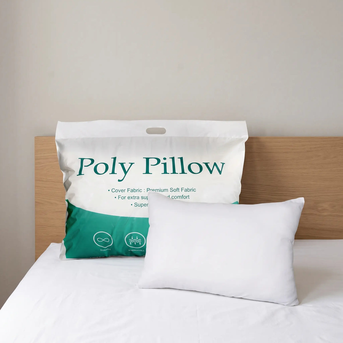 Honey Poly Pillow