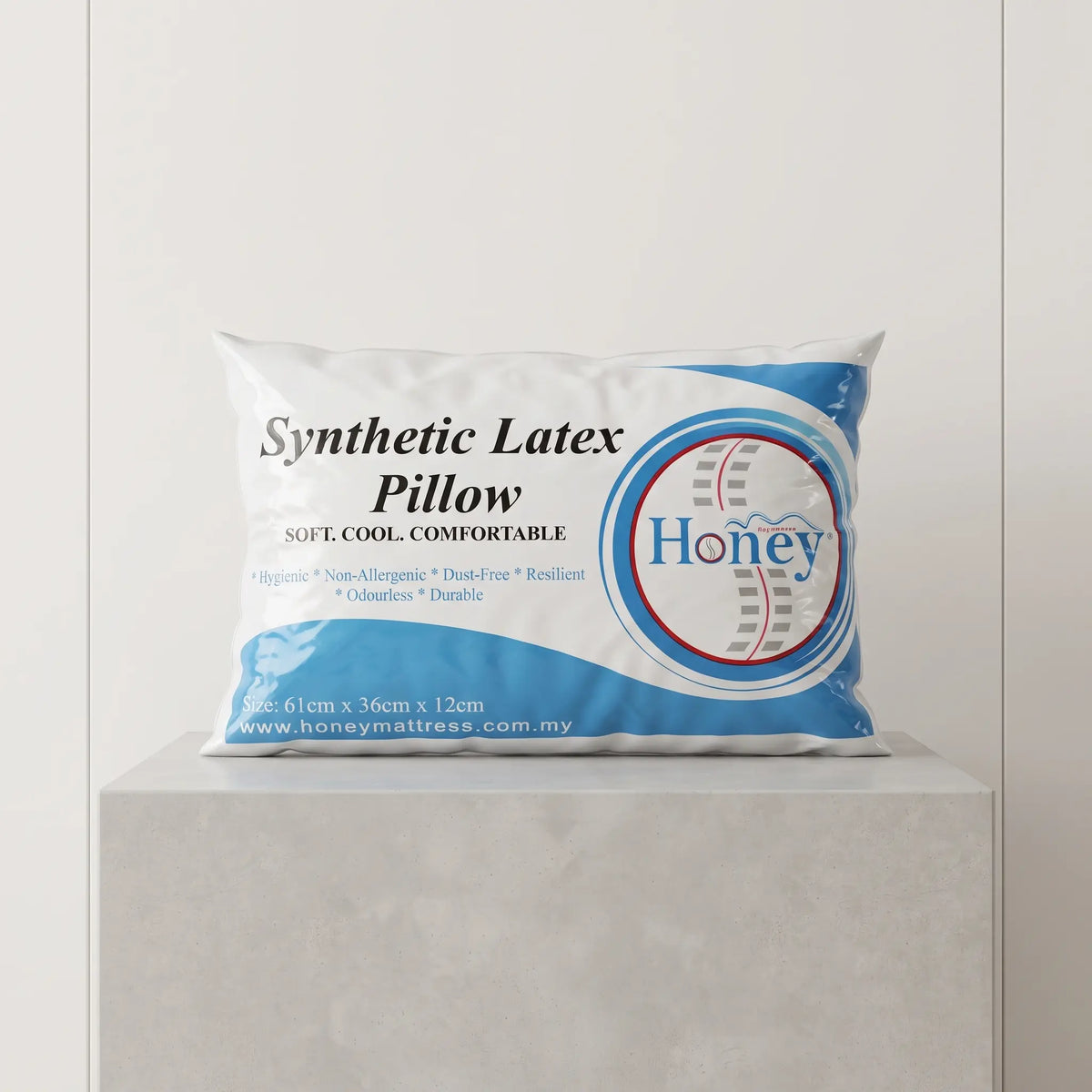 Honey Synthetic Latex Pillow