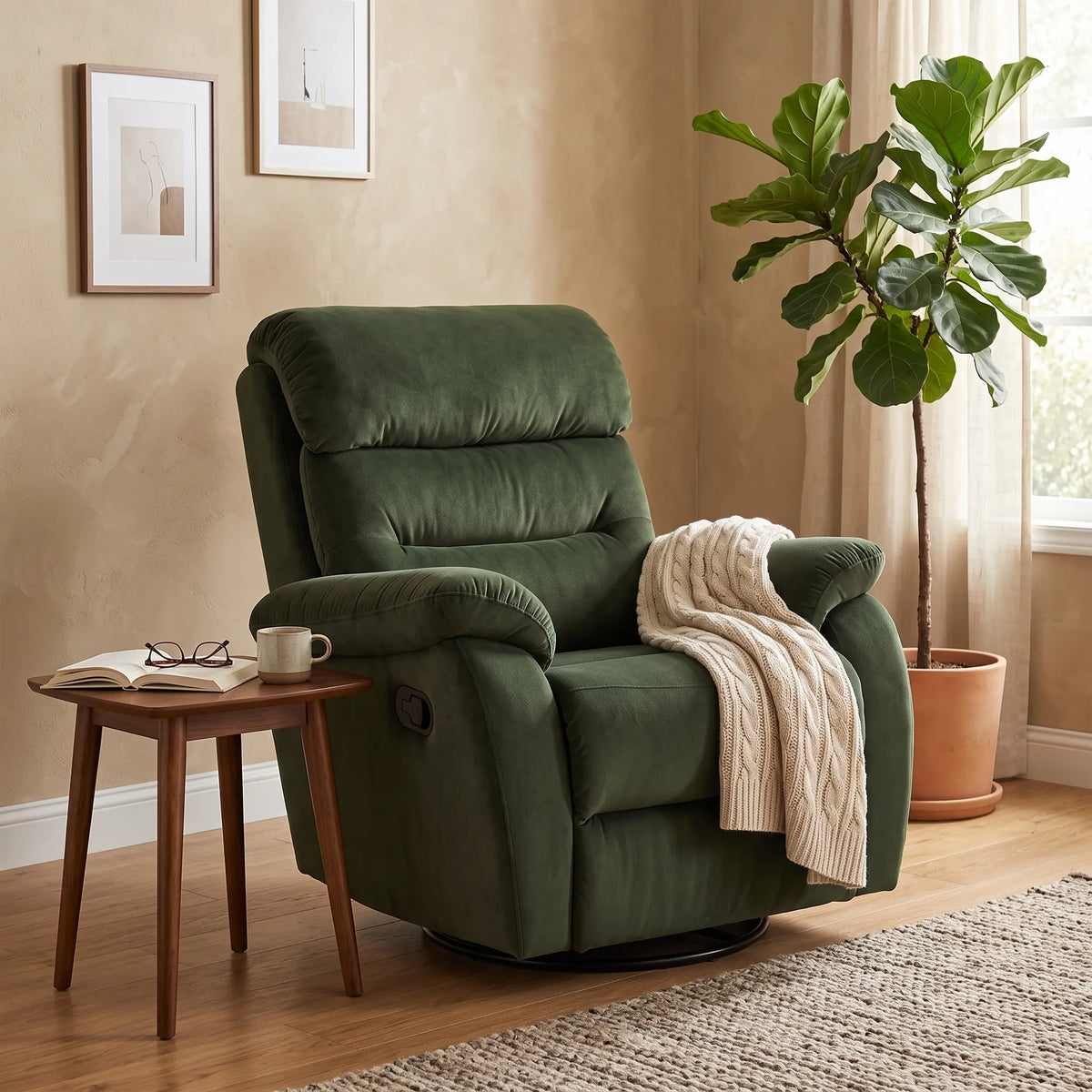 Paige Rocking Recliner Sofa