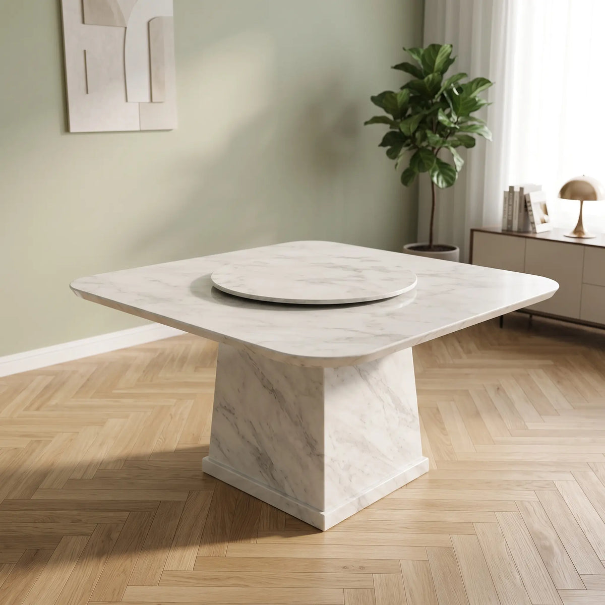 Pantheon Marble Dining Table