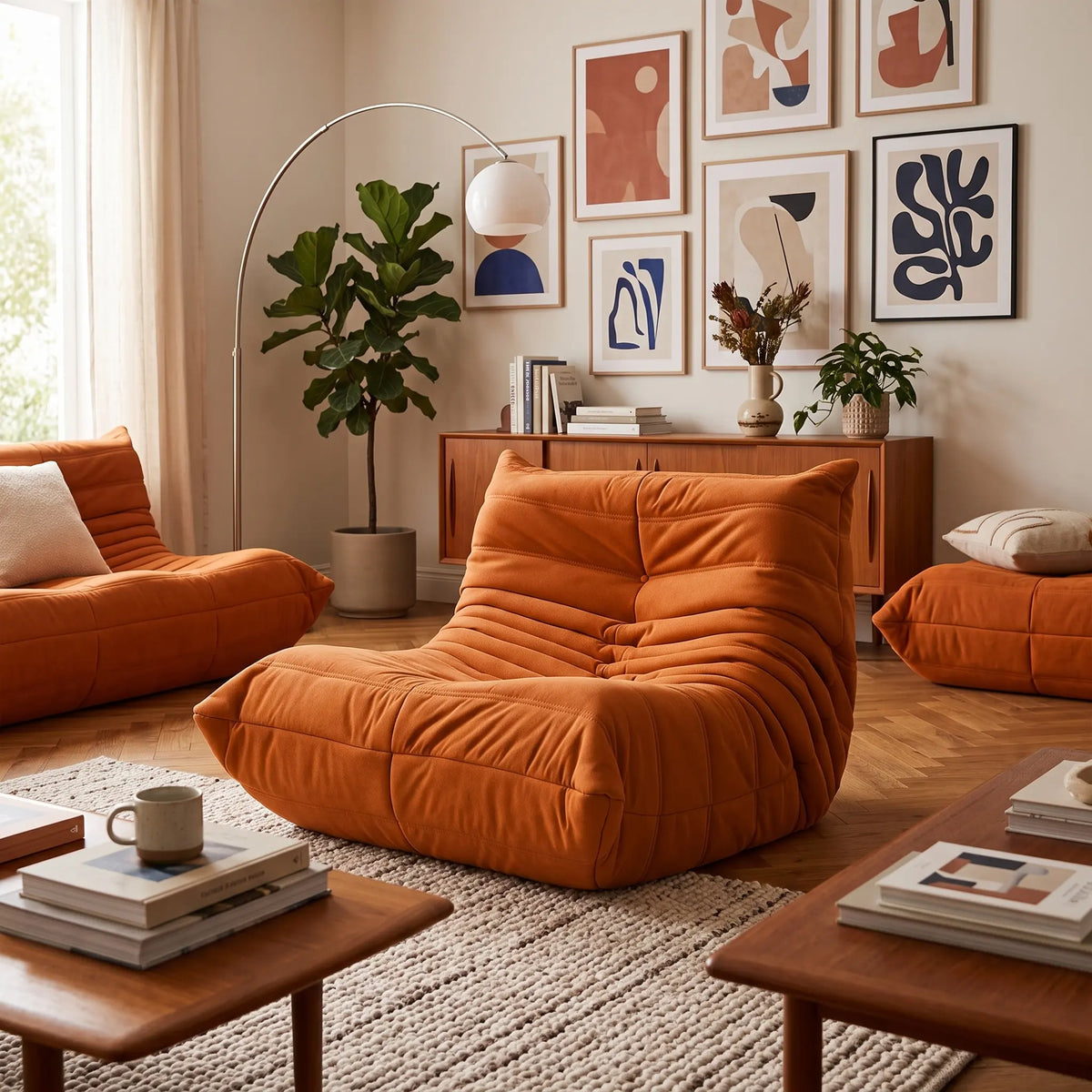 Solace Curve Floor Lounge Relax Chair