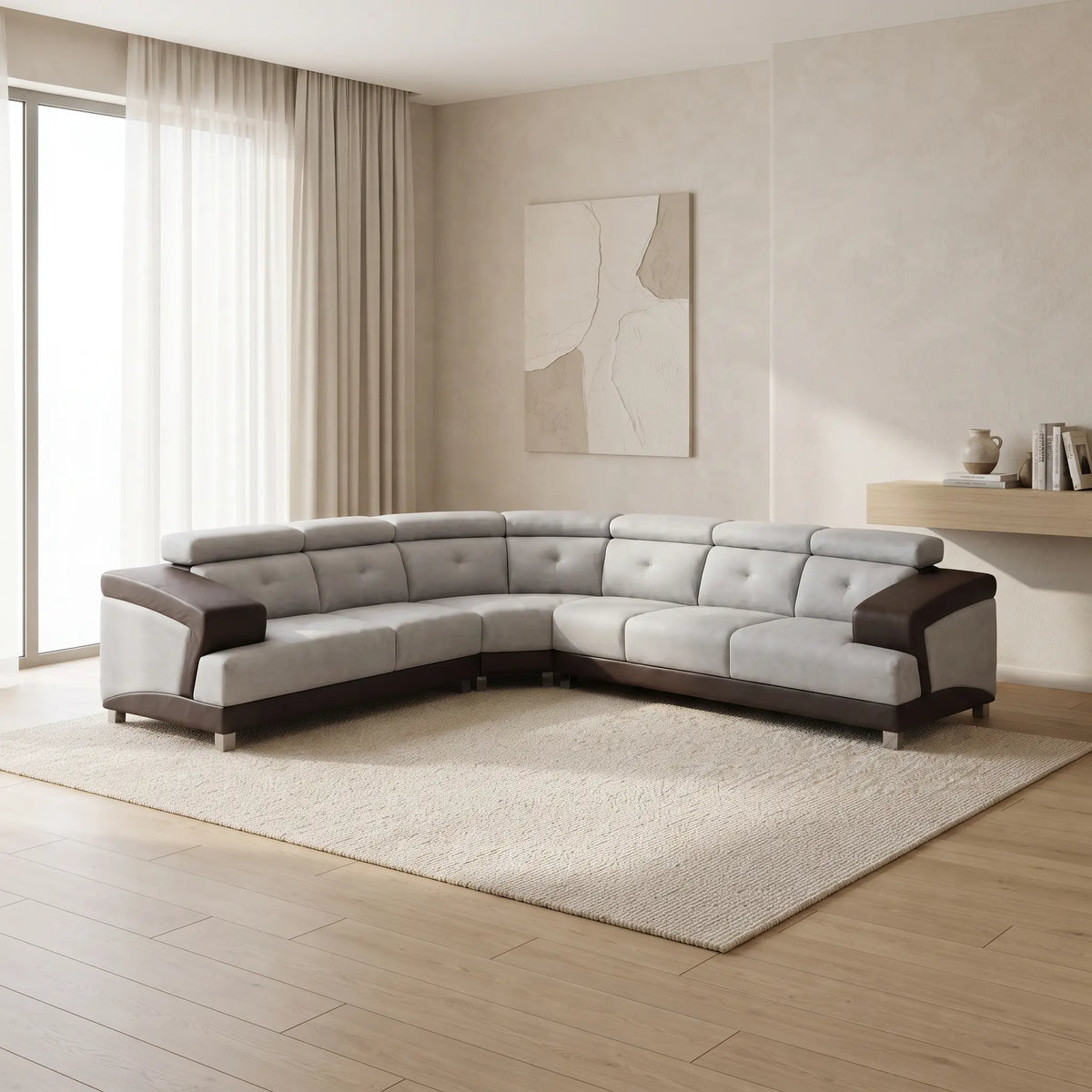 Sylvia Corner & U-Shape Premium Sofa