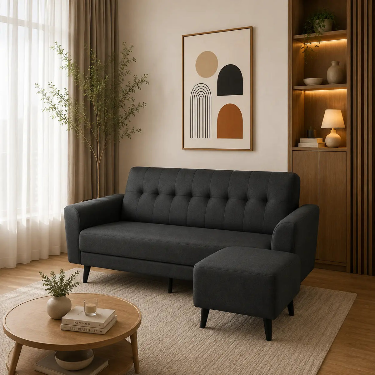 Vigo Urban Minimalist L-Shape Sofa