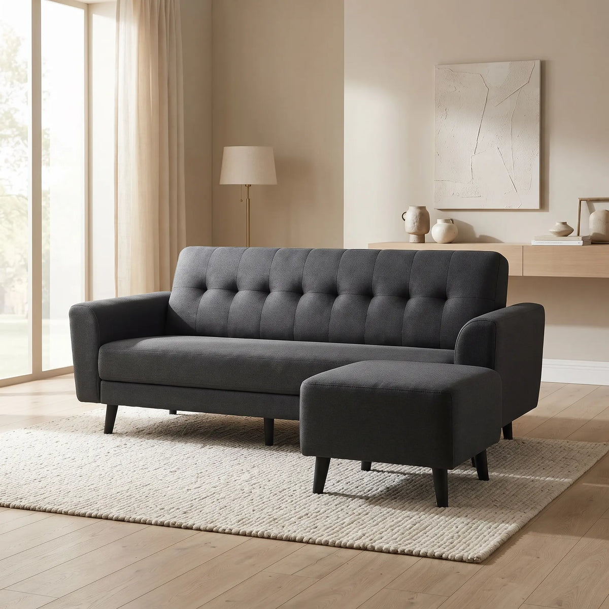 Vigo Urban Minimalist L-Shape Sofa