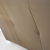Close-up of beige fabric with folds