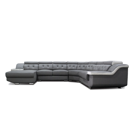 Gray sectional sofa