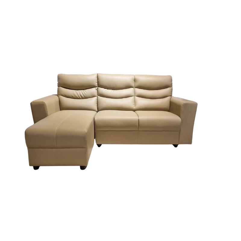 Beige sectional sofa