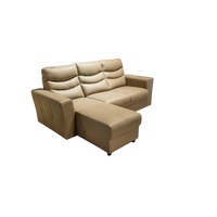 Beige sectional sofa