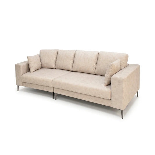 Beige sofa