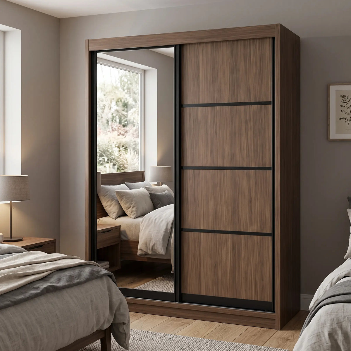 Aachen 2-Door Sliding Wardrobe
