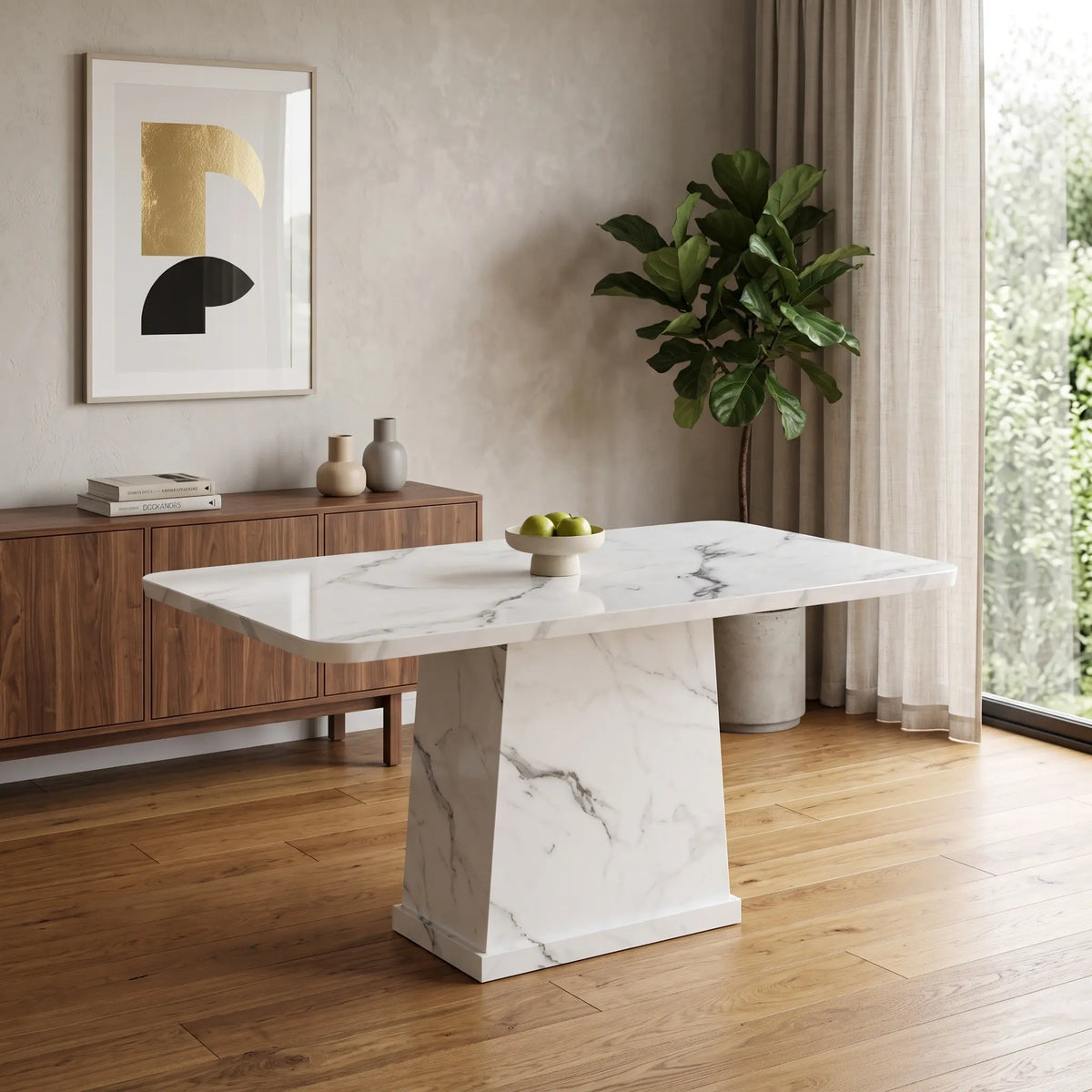 Ayla Marble Dining Table