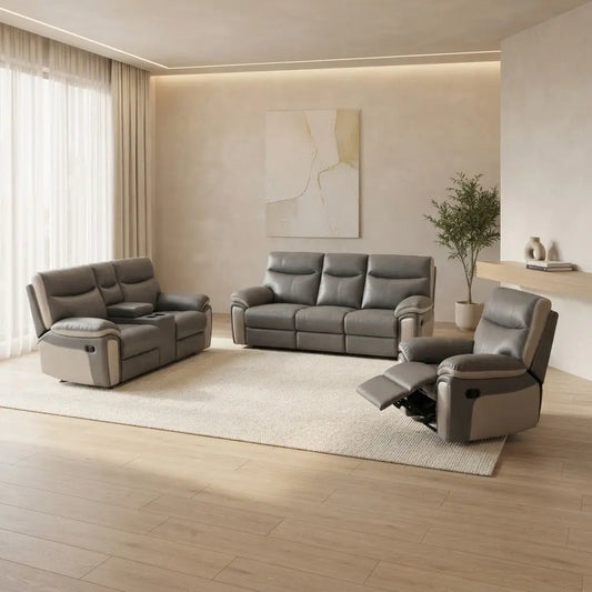 Bond Executive 1+2+3 Recliner Sofa Set