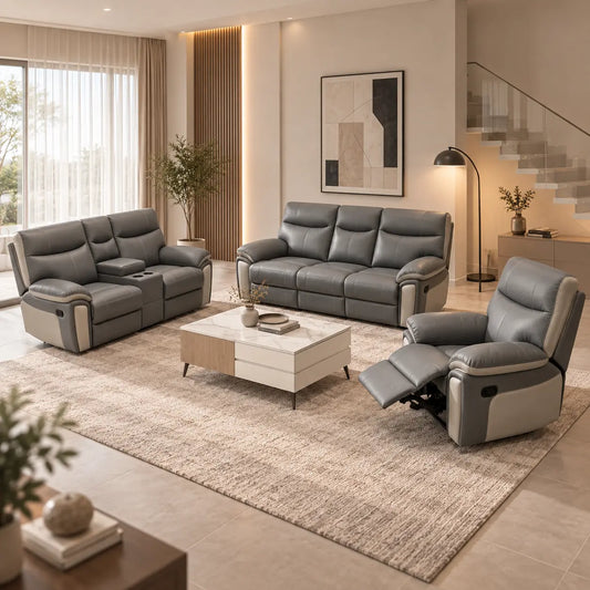 Bond Executive 1+2+3 Recliner Sofa Set