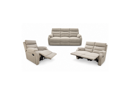 Calmera 1+2+3 Recliner Sofa Set