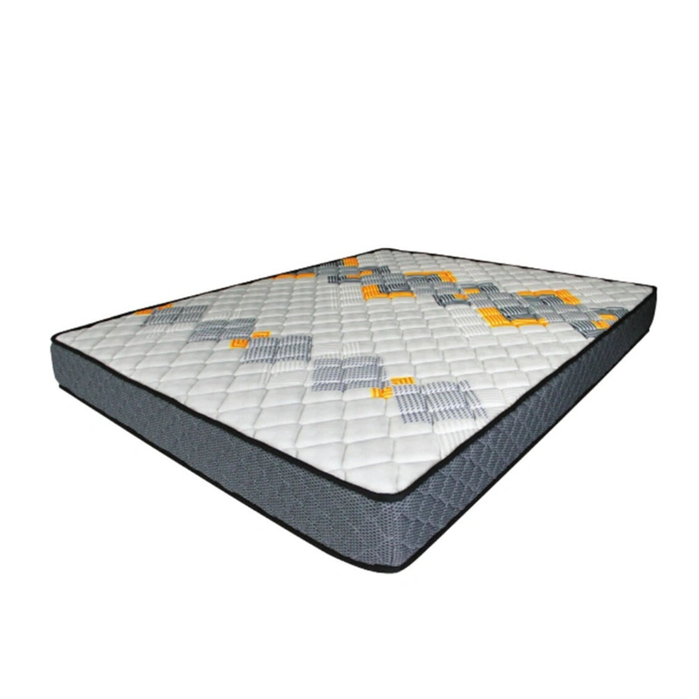 Mattress with geometric pattern on a white background