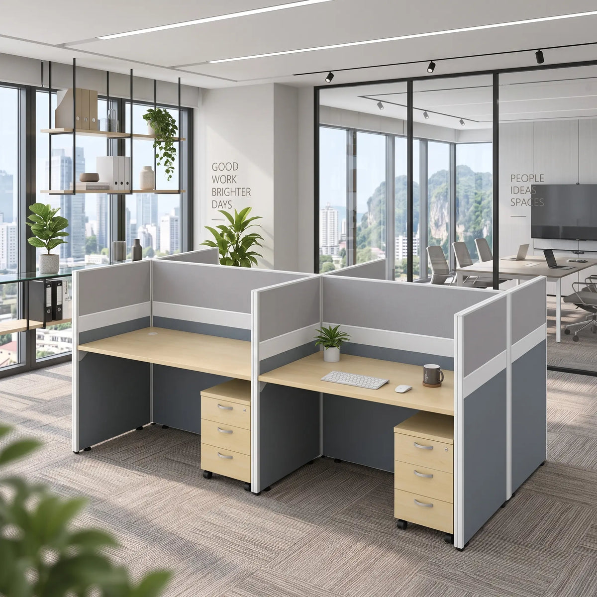 Classic 45-R-4 Office Workstation