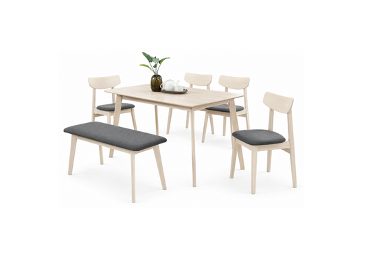 Colin Solid Wooden Dining Set