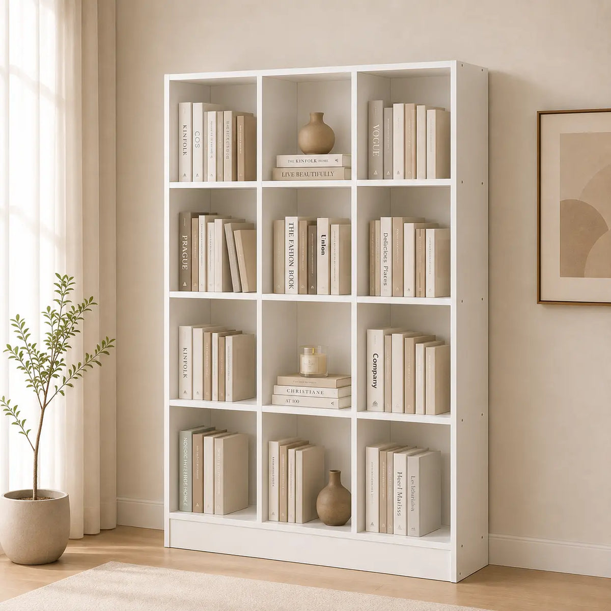 Cubicle 12 Book Cabinet