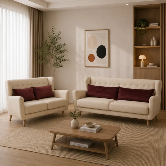 Diana Royal Plush 1+2+3 Seater Sofa Set