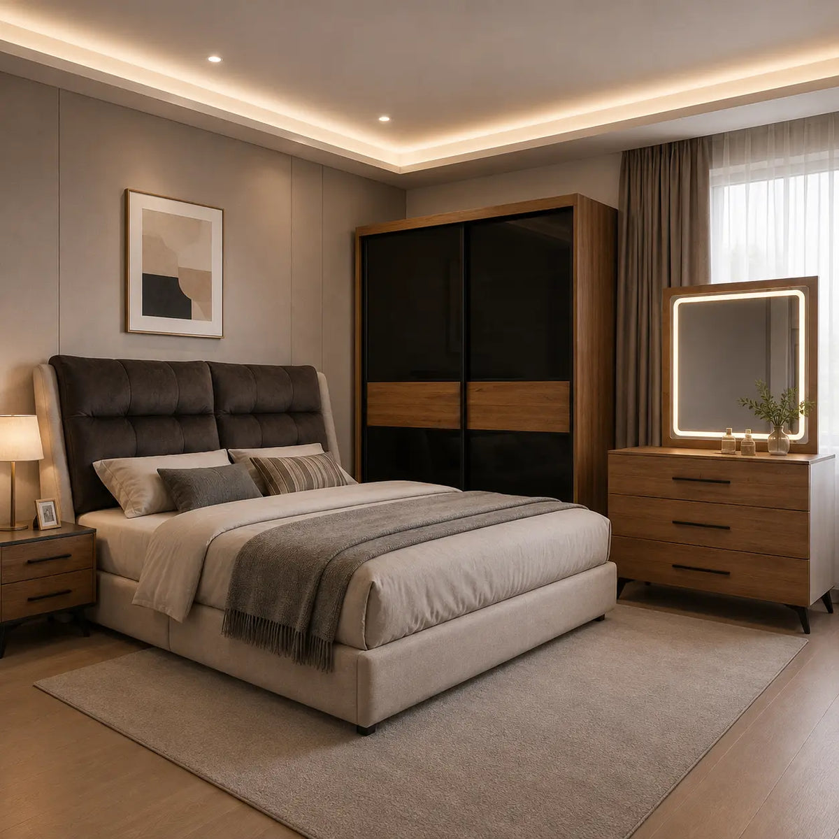 Domo Bedroom Set - TD Furniture