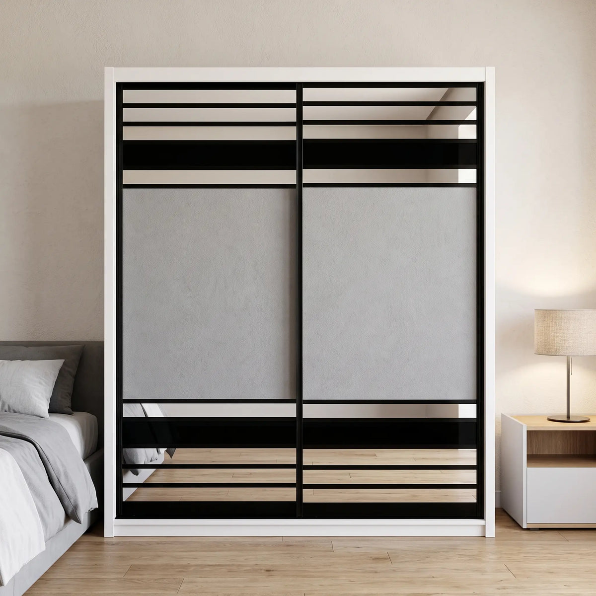 Elson Sliding Door Wardrobe