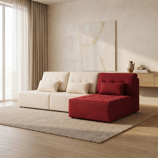 Emilio L Shape Sofa