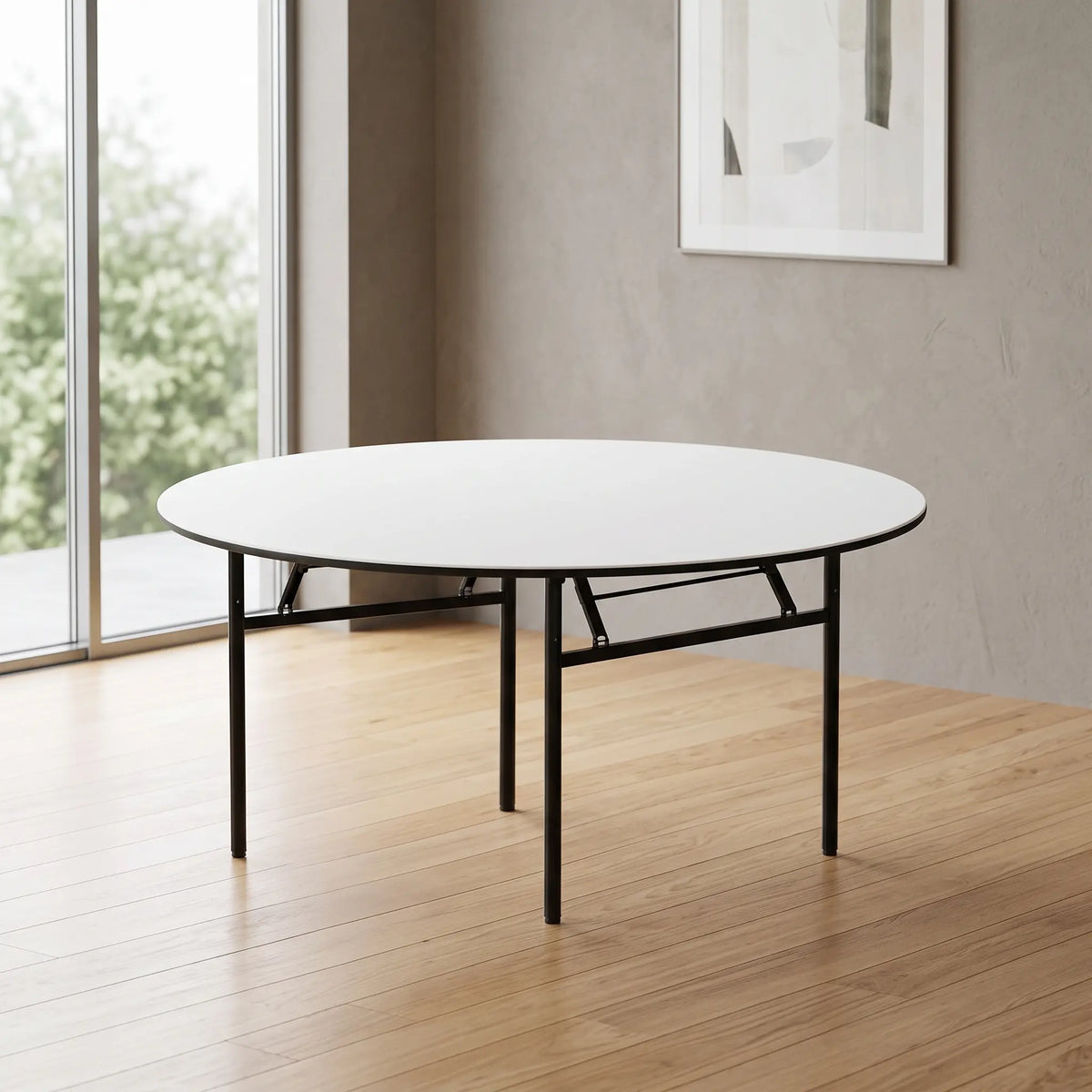 Ezra Round Banquet Table