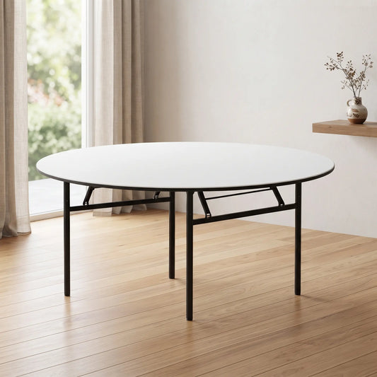 Ezra Round Banquet Table