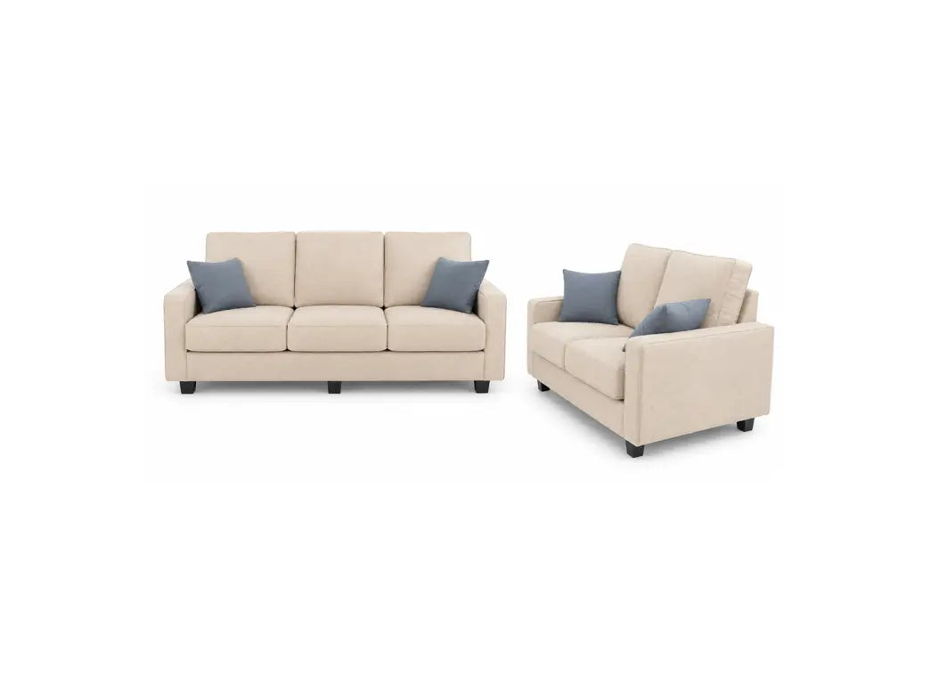 FIORRI 1+2+3 Seater Modern Fabric Sofa Set