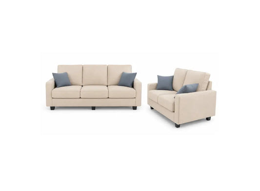 FIORRI 1+2+3 Seater Modern Fabric Sofa Set