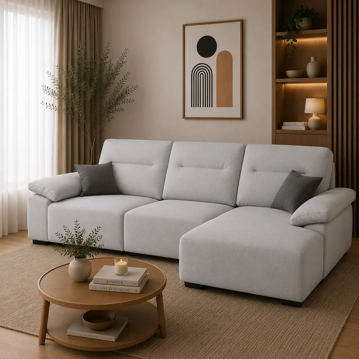 Faith L Shape Sofa