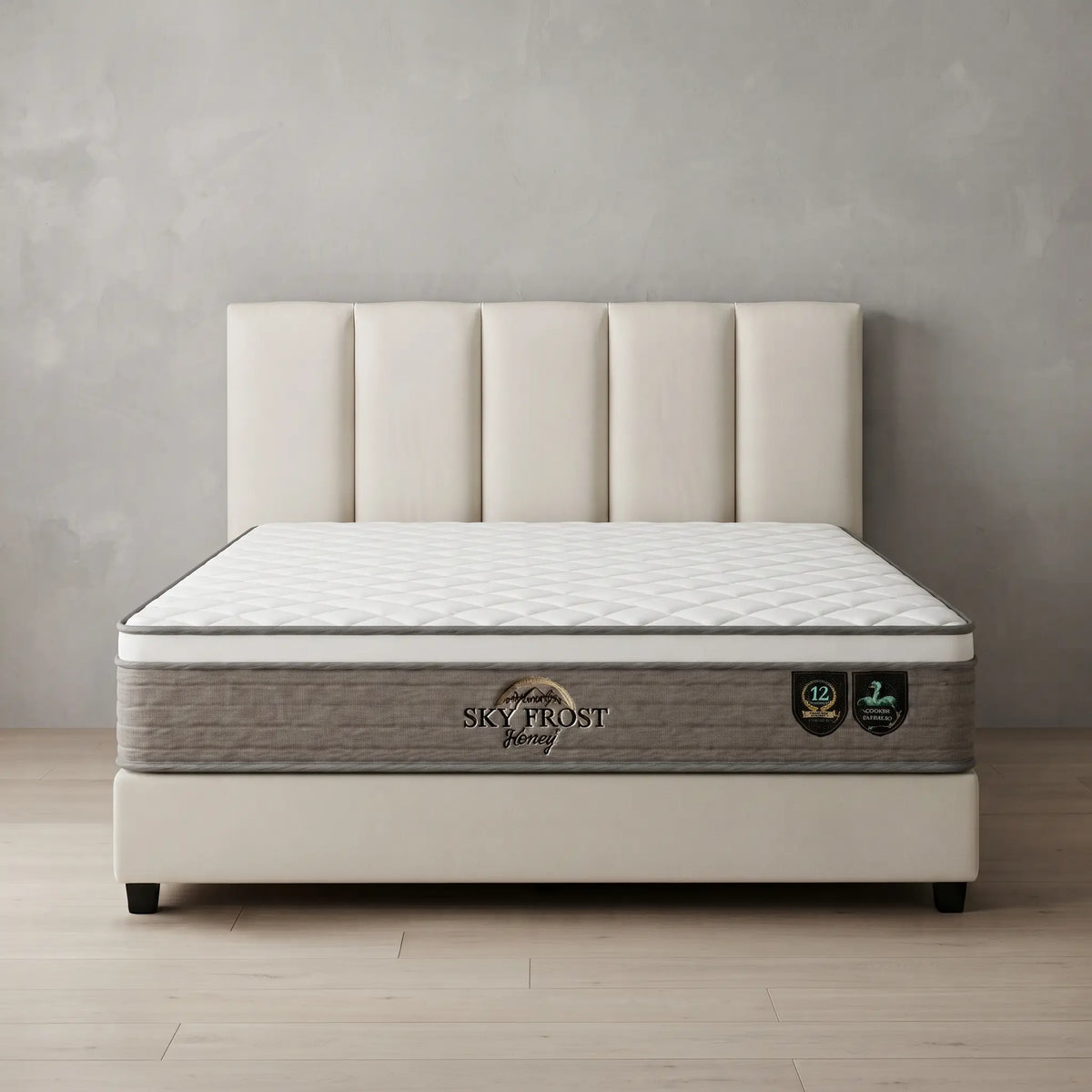 Fionn Bed Frame & Mattress Set