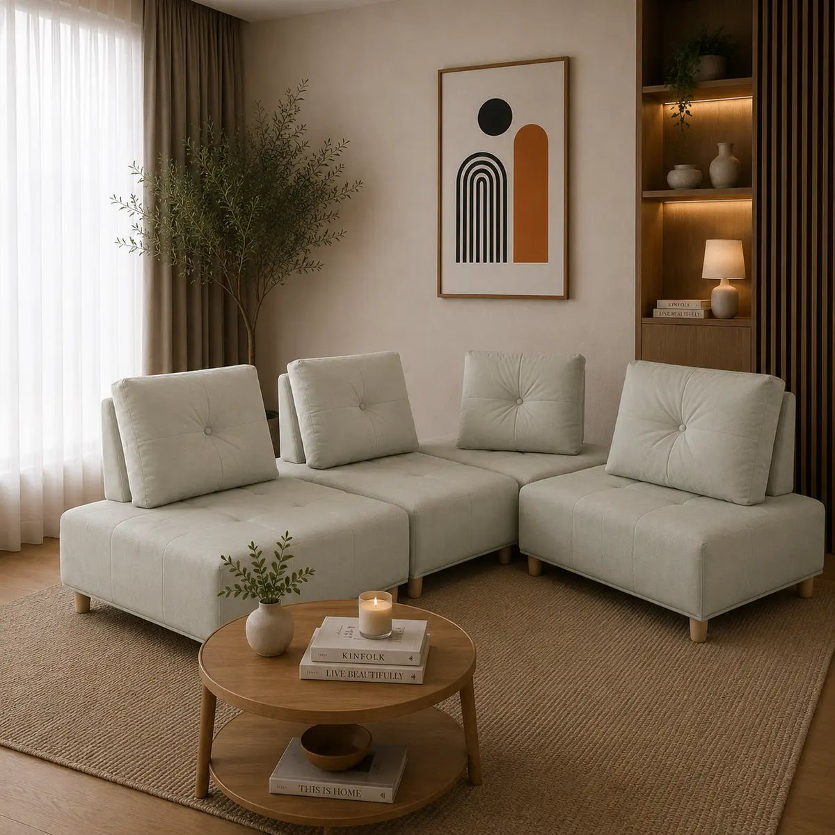 Flexora Modular Adapt L-Shape Sofa