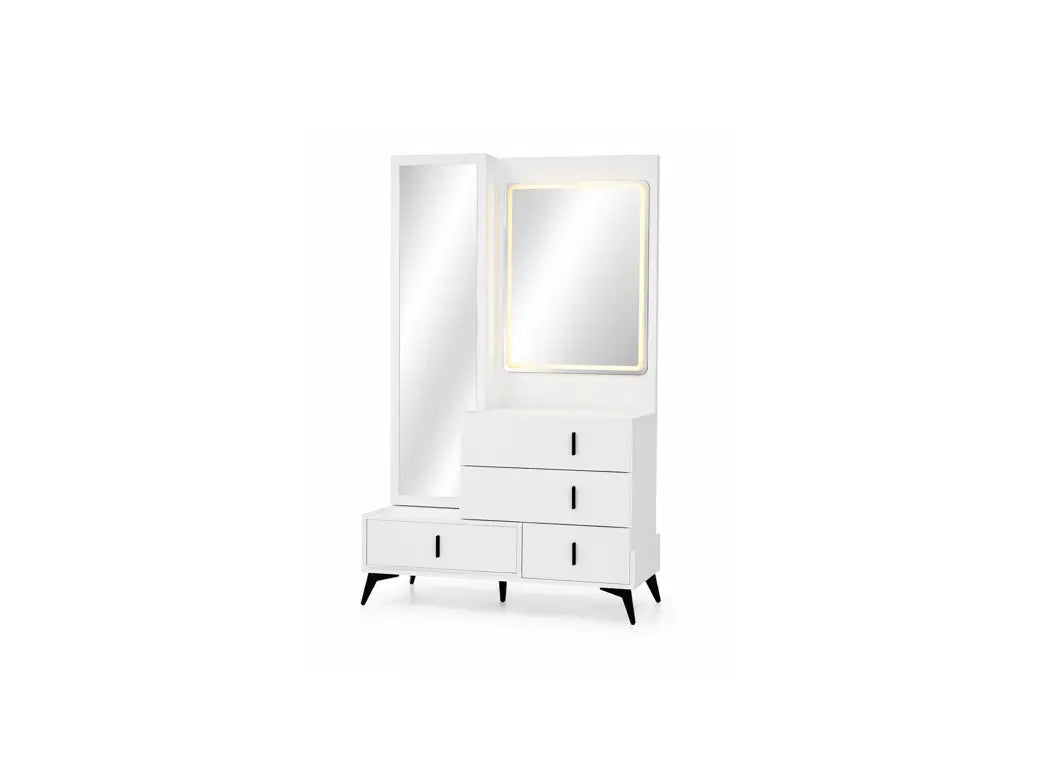 Glowria Dressing Table White - TD Furniture