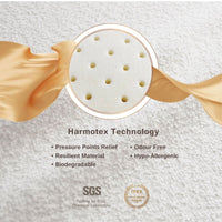 Harmotex Technology product with text on a textured background