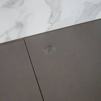 Grand Linear Marble & Slate Hall Cabinet