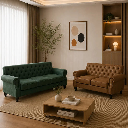 Hamilton Majestic Velvet 1+2+3 Seater Sofa Set