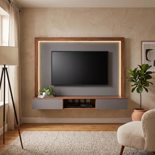 Havyn Cinnamon & Slate Hall Cabinet