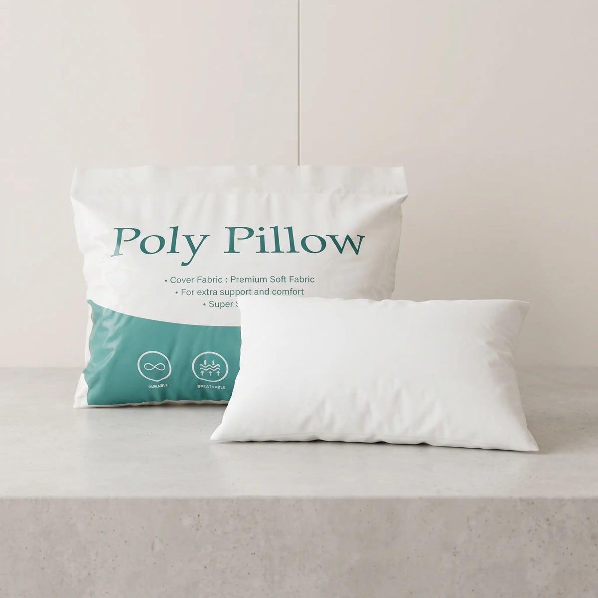 Honey Poly Pillow