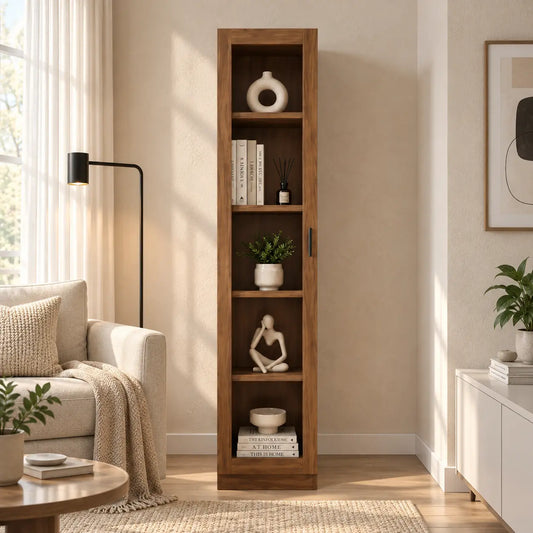 Hugo 1 Door Book Cabinet
