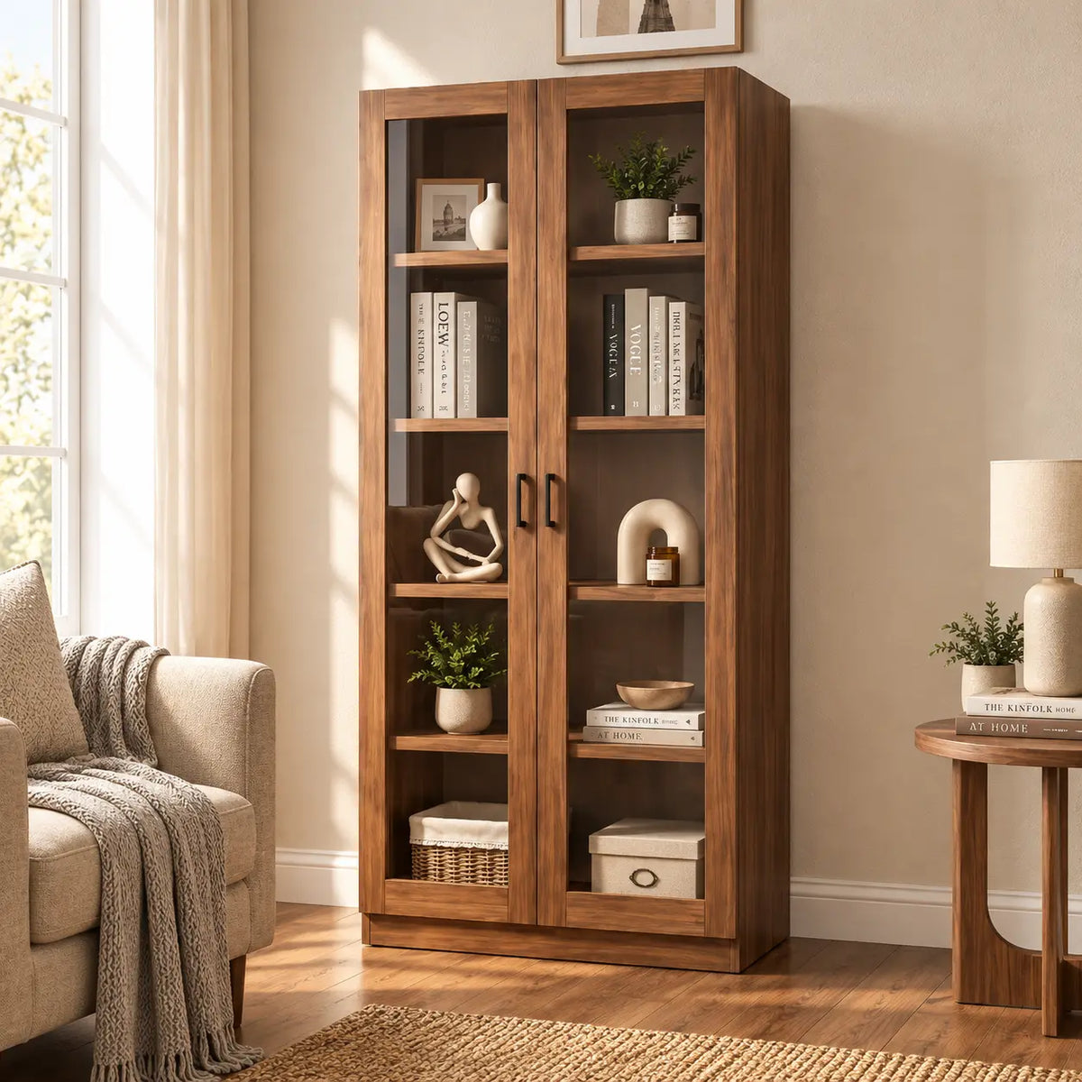 Hugo 2 Door Book Cabinet