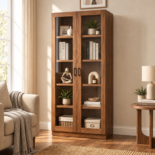 Hugo 2 Door Book Cabinet